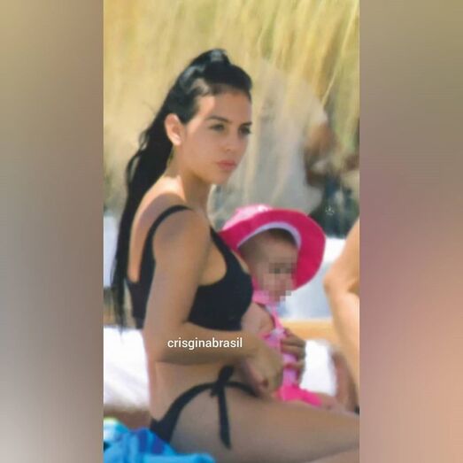 As novas fotografias de Georgina Rodríguez a exibir o anel