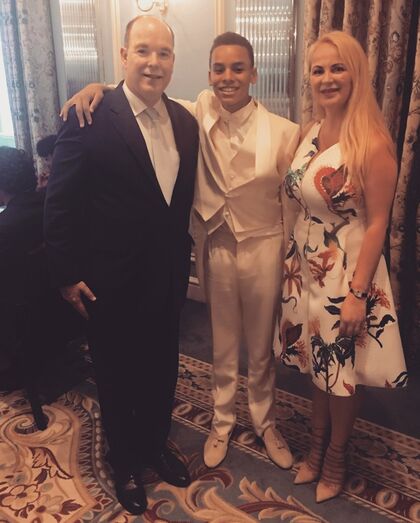 Alexandre Coste, Alberto do Mónaco, Delia Antal