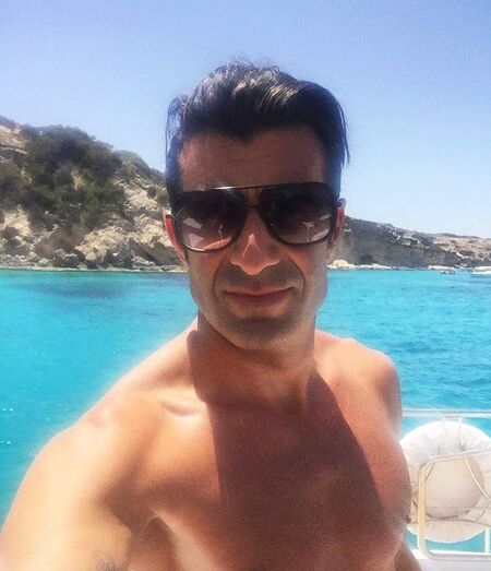 luis figo, luis figo instagram, figo, filha luis figo, mulher luis figo