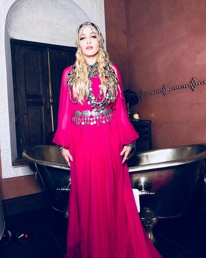 madonna, rainha da pop, aniversario madonna, idade madonna, Marraquexe