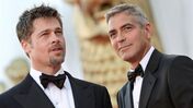 Brad Pitt e George Clooney