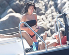 georgina rodriguez, barriga, sardenha