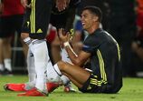 Cristiano Ronaldo, juventus, lágrimas, valencia, europa, expulsão, jogo, futebol