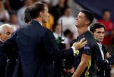 Cristiano Ronaldo, juventus, lágrimas, valencia, europa, expulsão, jogo, futebol