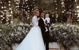 As imagens mais bonitas do "casamento real de Itália" 