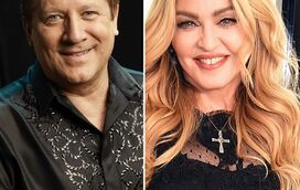 Oops! Herman José filma Madonna a bordo de avião... e a amiga da cantora faz cara feia