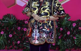 Os visuais extravagantes da passadeira rosa que não passaram despercebidos 