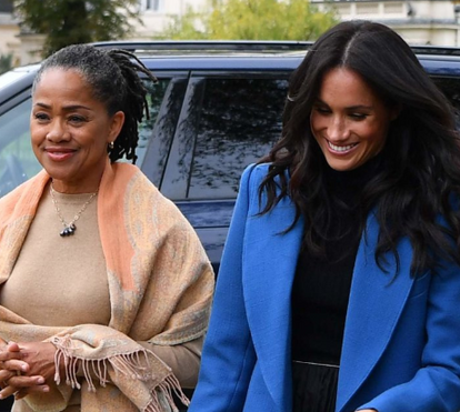 Meghan Markle e a mãe, Doria Ragland
