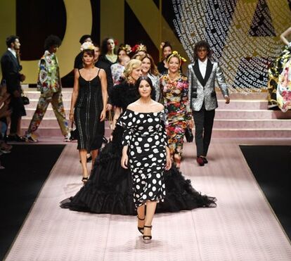 As celebridades que brilharam no desfile da Dolce&Gabbana
