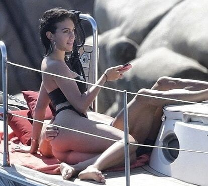 As fotografias escaldantes de CR7 e Gio na Ilha da Maddalena, Sardenha