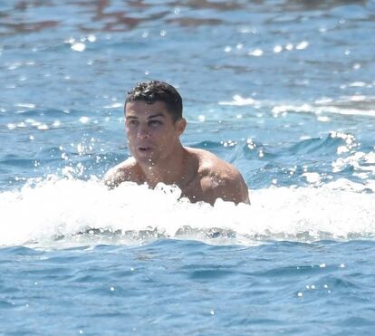 O que aconteceu à cara de Cristiano Ronaldo?