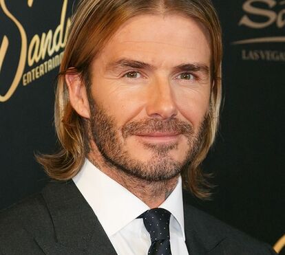David Beckham está a ficar careca: o antes e o depois