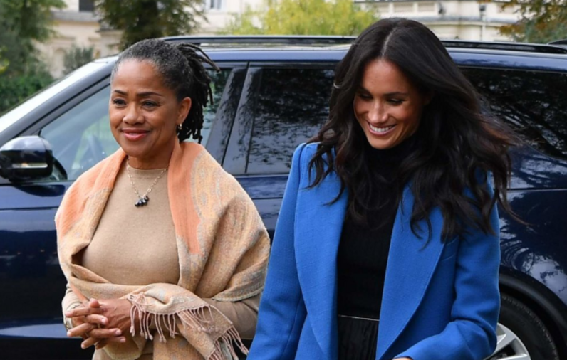 Meghan Markle e a mãe, Doria Ragland