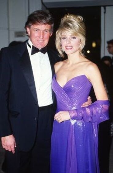 trump, marla maples