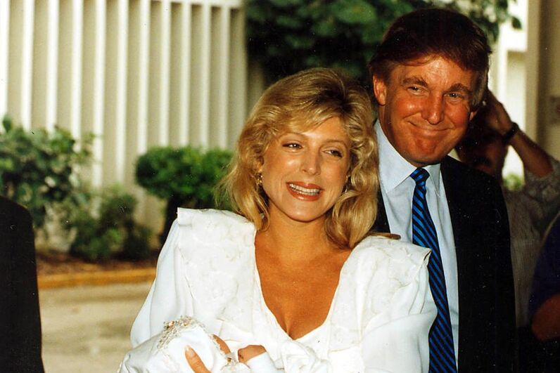 trump, marla maples