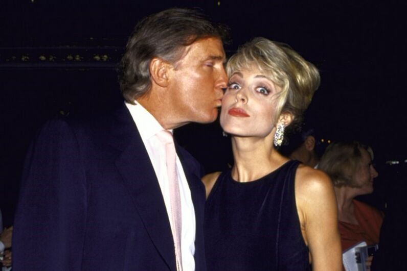 trump, marla maples