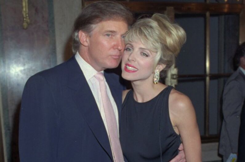 trump, marla maples