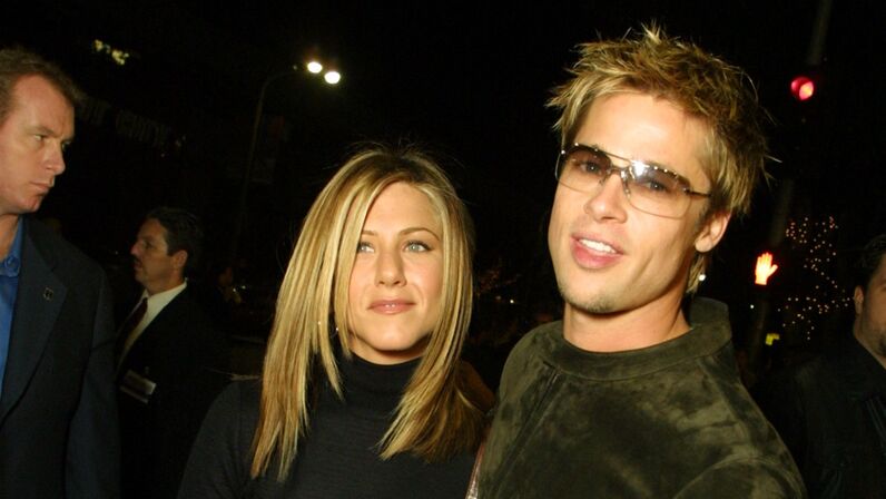 Jennifer Aniston e Brad Pitt