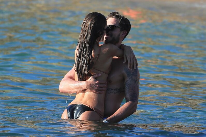 Izabel Goulart e Kevin Trapp