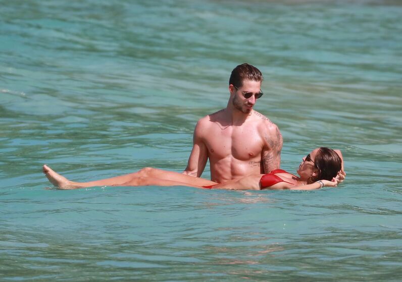 Izabel Goulart e Kevin Trapp