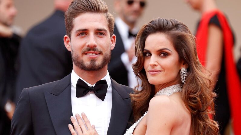 Izabel Goulart e Kevin Trapp