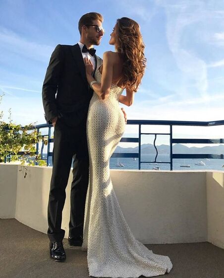 Izabel Goulart e Kevin Trapp