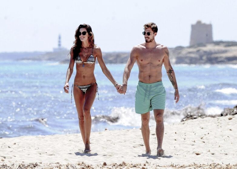 Izabel Goulart e Kevin Trapp