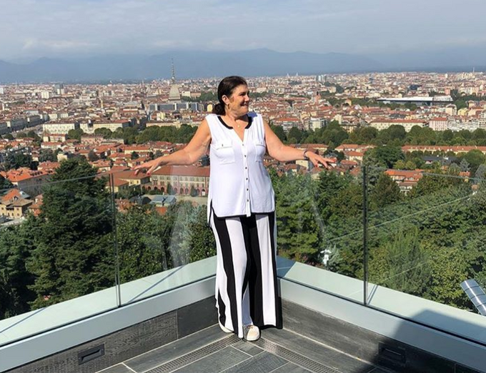 Dolores Aveiro em Turim