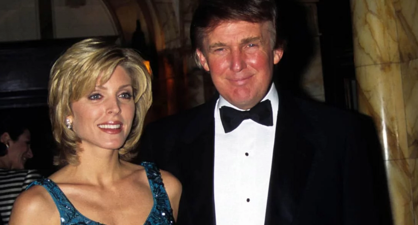 trump, marla maples