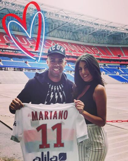 Yaiza Moreno, Mariano Díaz Mejía, WAG, Real Madrid