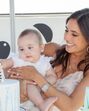 Mia Rose e Miguel Cristovinho, batizado 