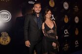 Alex Telles e Priscilla Minuzzo