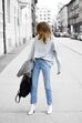 Street Style botas brancas