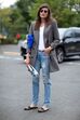 Street style boyfriend blazer