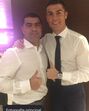 Cristiano Ronaldo e Hugo Aveiro