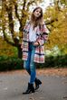 Tendência casacos de inverno - com padrão