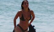 Taça das Confederações, Algarve, Bernardo Silva, Alicia Verrando, Rússia, Bahamas, Vilamoura, desporto, sensual, ousada, biquíni, futebolista, futebol, desporto