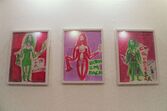 Maria Mergulhao, artista plástica, exposição, pintura, espaço santa catarina