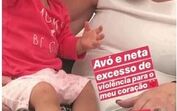 O momento mais amoroso entre a avó Dolores Aveiro e Eva