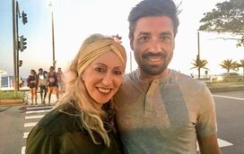 Judite Sousa volta a sorrir no Rio de Janeiro ao lado de colega mais novo