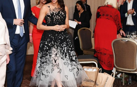 Meghan deslumbra em vestido de gala de... 11 mil euros!