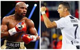 O meu é muito maior que o teu! Mayweather humilha Cristiano Ronaldo