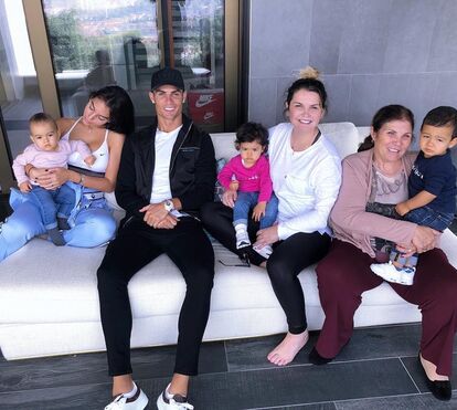 Finalmente! Família Aveiro reunida em Turim para apoiar Ronaldo 