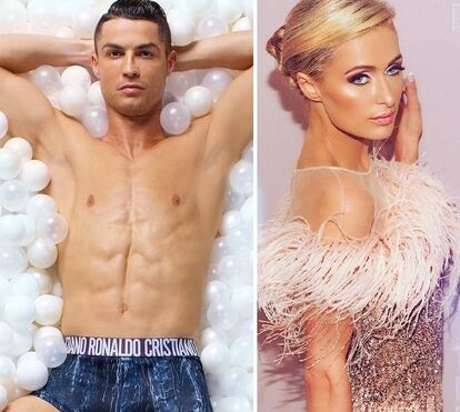 Antes da noite de terror, Cristiano Ronaldo leva tampa de Paris Hilton: 'Ele é demasiado gay'
