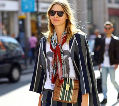 Lenço, um 'must have' que altera qualquer look ... para melhor