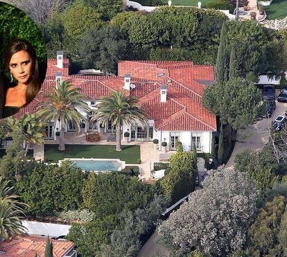 Beckham vendem mansão em Hollywood com lucro de 10 milhões 