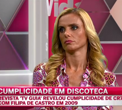 Filipa de Castro explica relação antiga com Ronaldo