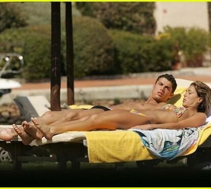 As fotos dos dias felizes que Cristiano Ronaldo viveu com Merche Romero