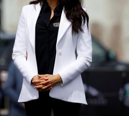 Grávida e com 76 compromissos na agenda, Meghan Markle diz que está cansada. Estas imagens deixam dúvidas