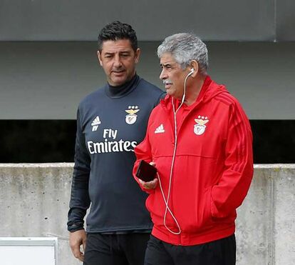 Conversa entre Luís Filipe Vieira e César Boaventura para saída de Rui Vitória caiu na net